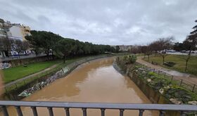 Suben de manera rpida e imprevista Rivillas y Calamn y el Guadiana sigue elevado 