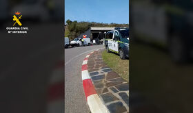 Cinco conductores profesionales dan positivo en drogas en controles de Guardia Civil