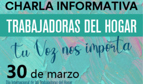 Charla informativa de CCOO en Zafra sobre los derechos de las trabajadoras del hogar