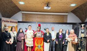 Unos 300 vecinos de Talayuela representan este sbado la Pasin Viviente