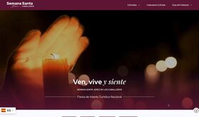 Jerez de los Caballeros presenta nueva web de su Semana Santa con proyeccin internacional