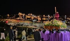 Jess Despojado Nuestro Padre del Perdn y el Amparo procesionan este martes en Cceres