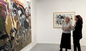 El MEIAC de Badajoz expone cerca de un centenar de obras del pintor Juan Barjola