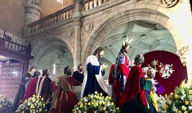 Ms de 20 pasos desfilan este Jueves Santo en Cceres desde la maana y hasta la madrugada