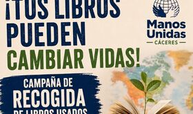 Manos Unidas pone en marcha en Cceres un rastrillo solidario de libros usados