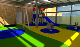 El Hospital de San Pedro de Alcntara de Cceres incorporar un parque infantil 