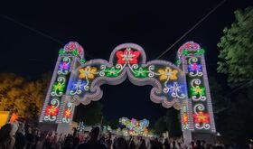 Cceres enciende este martes su recinto ferial con medio milln de puntos de luz 