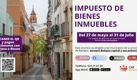 Arranca el plazo para el pago voluntario del IBI en la provincia pacense