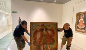 Museo de Bellas Artes de Badajoz restaura y presenta nuevas piezas de temtica americana