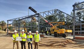 La Neocueva de Maltravieso de Cceres va tomando forma y concluir las obras en noviembre