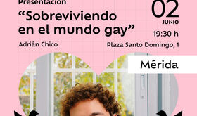 El psiclogo Adrin Chico presenta en Mrida su gua Sobreviviendo en el mundo gay 