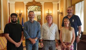 Fexas y Aspesoba trasladan al alcalde Badajoz necesidades del colectivo de personas sordas