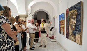 Asamblea de Extremadura acoge la exposicin Mrmol de Miguel ngel Bedate