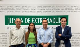 Cocemfe Badajoz aborda con scar Fernndez estrategia de intervencin en inclusin social