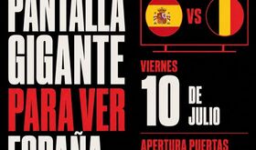 Los cacereos podrn seguir el EspaaBlgica desde una pantalla gigante en plaza de toros