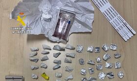 Detenido en Villanueva con herona preparada para su venta y metanfetamina en roca