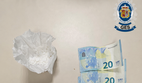 Polica Local Cceres detiene a varn 48 aos tras intervenirle unos 28 gramos de cocana
