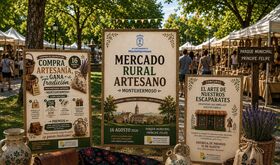 Montehermoso celebra mercado artesanal para impulsar la tradicin y el comercio local