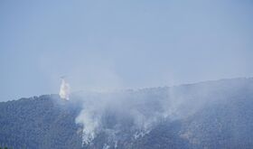 Incendio de Pinofranqueado afecta a 3700 hectreas y mantiene nivel 2 peligrosidad