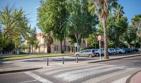 El Ayuntamiento de Mrida iluminar ocho pasos de peatones para reforzar la seguridad