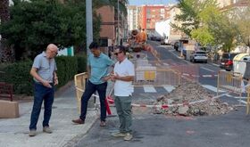 Ayuntamiento Cceres inicia 3 fase de las obras en la calle Mdico Sorapn 
