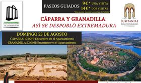 Organizan paseos guiados a Cparra y Granadilla para reflexionar sobre la despoblacin