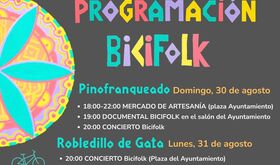 Misin BiciFolk recorrer Aldeas Histricas de Raya cacerea con msica y cultura popular