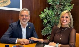 Pizarro aborda con Manzano lneas estratgicas de Fundacin Yuste para periodo 20272030