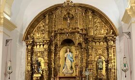 Junta acomete remodelacin presbiterio y restauracin retablo mayor de Iglesia de Maguilla