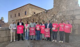 Marcha Rosa de Cceres reunir a 5000 personas en apoyo a mujeres con cncer de mama