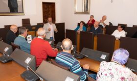 Diputacin Cceres abre sus puertas a mayores para conocer sus necesidades e inquietudes