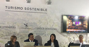 Coria promociona en FITUR sus recursos histricos culturales naturales tradicionales y gastronmicos 