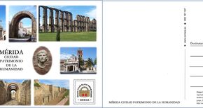 El Grupo Filatlico Emeritense pone en circulacin una 039Tarjeta Postal Prefranqueada039 de Correos dedicada Mrida