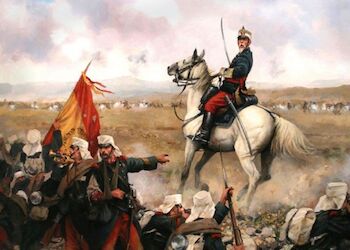 MARGALLO, LA GUERRA DE AFRICA Y EL CUADRO DE FERRER DALMAU