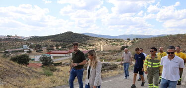 La consejera de Gestión Forestal y Mundo Rural visita Calera de León