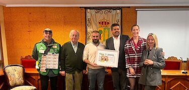 Virgen de la Consolidación del Castillo, patrona Montánchez, en cupón ONCE de 18 diciembre