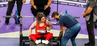 La extremeña Loida Zabala sueña con una medalla en el Europeo de Halterofilia Paralímpica
