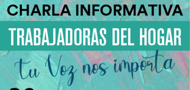 Charla informativa de CCOO en Zafra sobre los derechos de las trabajadoras del hogar