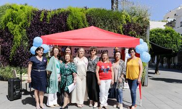 Afibromerida celebra el Día Internacional de la Fibromialgia en la Plaza de España