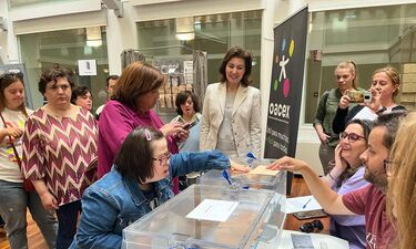 Más de 50 personas con discapacidad cognitiva participan en simulacros electorales 
