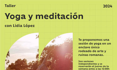 Nuevo taller de yoga y meditación en Fundación CB en Mérida