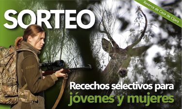 Reserva plazas para mujeres y jóvenes en recechos selectivos en Reserva Caza de Cíjara 