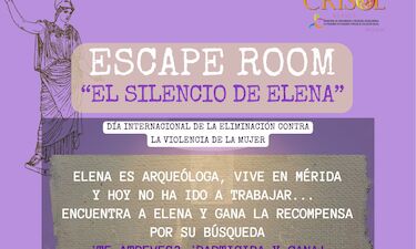 Escape room del programa Crisol en Mérida para concienciar contra la violencia machista