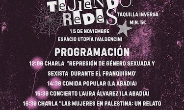 III Festival Tejiendo Redes mezclará música y creación femenina este sábado en Valdencín