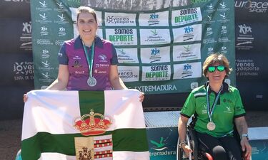 Elena Ayuso, subcampeona en el Campeonato de Extremadura de Invierno