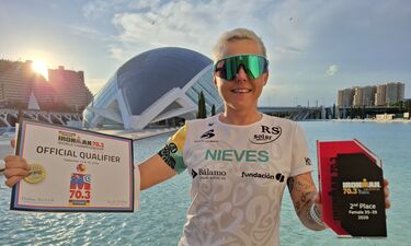 Nieves Gemio clasificada para Mundial Ironman de Niza y sube podio en Ironman de Valencia