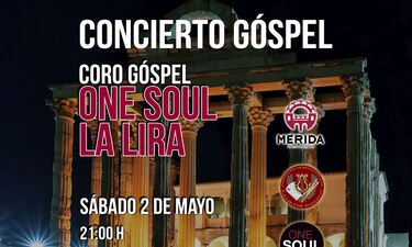 El Coro Gospel One Soul La Lira ofrecerá un concierto en el Templo de Diana de Mérida