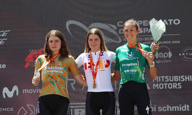 Medallas por partida doble, oro y bronce, para Natalia Fischer, en BTT Campeonato España