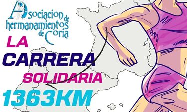13 a 19 septiembre, carrera solidaria enlazará localidad francesa de Les Herbiers y Coria