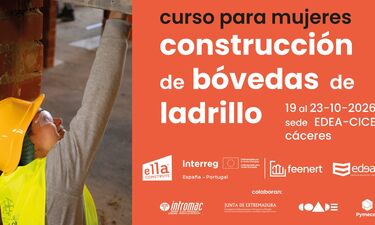 16 mujeres aprenderán a construir bóvedas de ladrillo en Cáceres